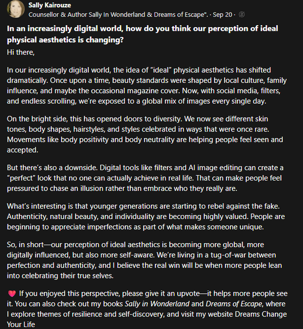 "In an increasingly digital world, how do you t...